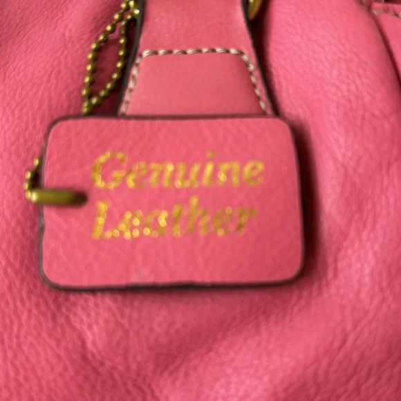 Genuine Pink Leather Purse - Picture 2 of 10